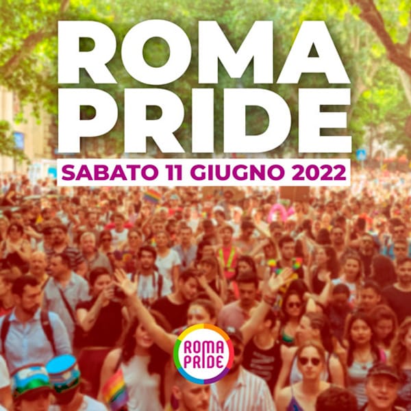 In migliaia al Roma Pride. Oltre alle associazioni diverse forze politiche del centro sinistra.