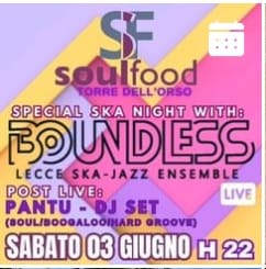 Stasera SPECIAL SKA NIGHT al Soulfood Salento di Torre dell’Orso(LE)