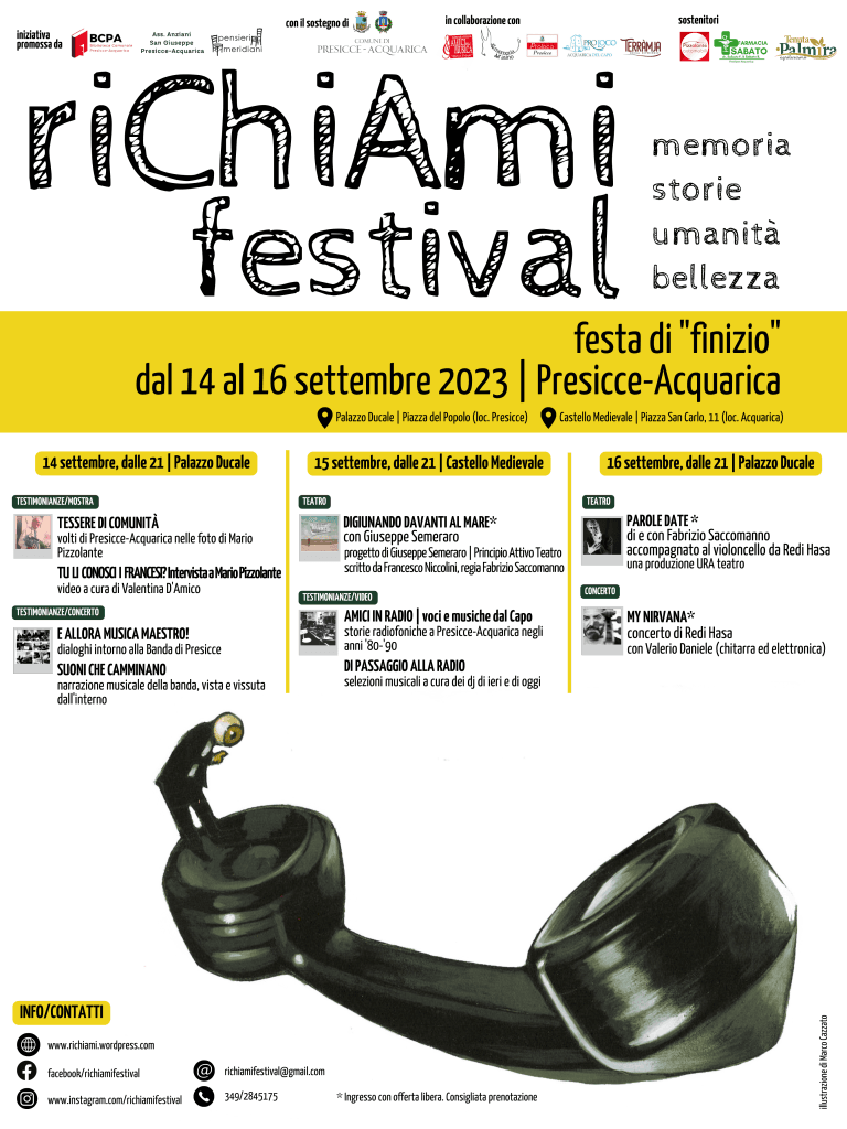 Presicce, si conclude stasera il “Richiami Festival”