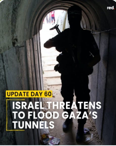 Palestina, 60* giorno. IDF israeliane da Nord a Sud nella Striscia. Nessun posto è sicuro. Dopo la guerra la Nato per stabilizzare la Striscia?