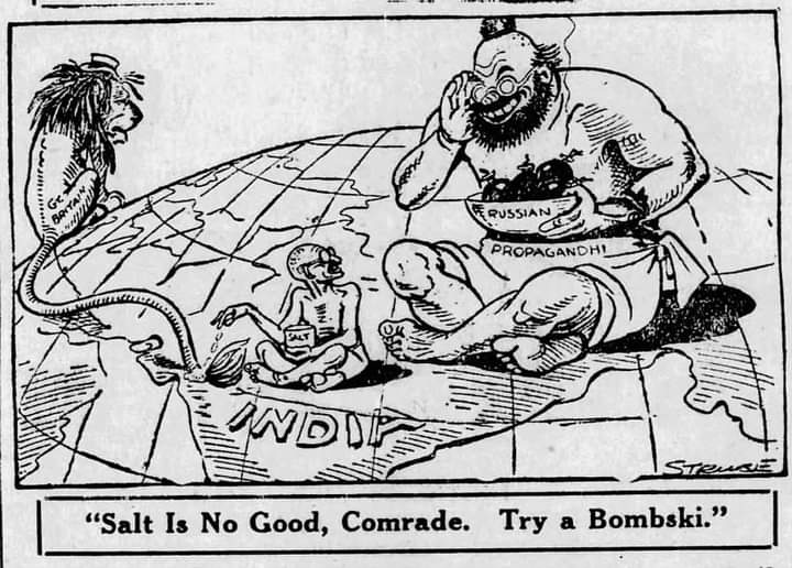 Propagandopolis. “Il sale non va bene, compagno”.