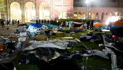 La Germania, uno dei principali fornitori di armi ad Israele, in prima linea con i campi in solidarietà con Gaza.