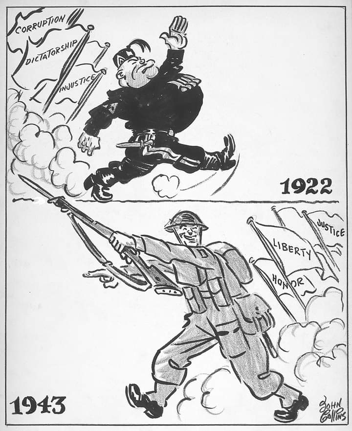 Propagandopolis: Marcia su Roma vs. Marcia degli Alleati su Roma