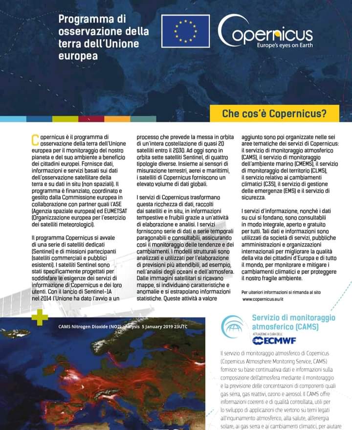Conflitti di interessi. Il caso di Copernicus, programma di osservazione della Terra dell’Unione Europea