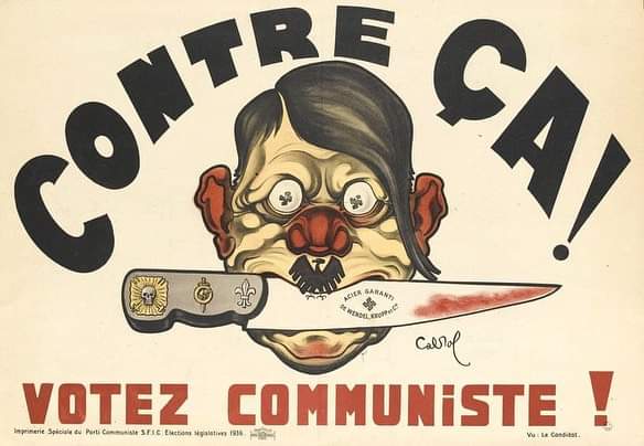 Propagandopolis: poster francese del 1936 del PCF.