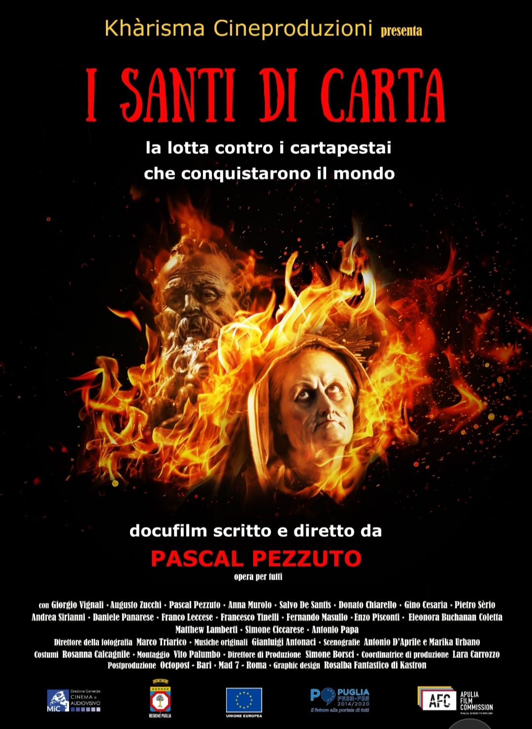 “Santi di carta”, docufilm sulla storia della cartapesta leccese, e di come sia stata ostacolata. Il 16 novembre al Festival del Cinema Europeo di Lecce.