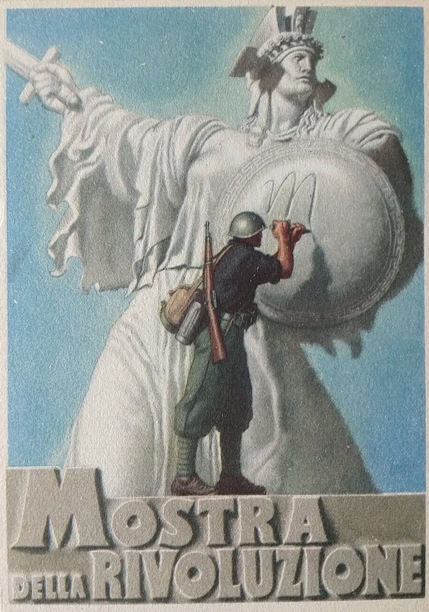 Propagandopolis: dipinto propagandistico fascista di Gino Boccasile (1942)