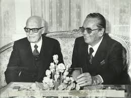 14 gennaio 1953, Tito eletto presidente della Repubblica Federativa Popolare di Jugoslavia.