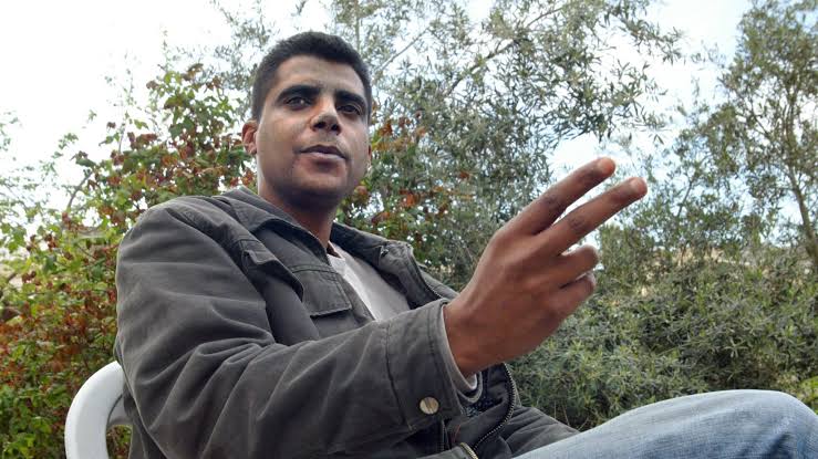 Zakaria Zubeidi da Jenin. Liberato ma deportato, non potrà tornare a casa.