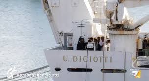 Nave Diciotti. Non una sentenza ma un’ordinanza della Cassazione. Il danno per l’Erario massimo 1600 euro (oltre spese legali).