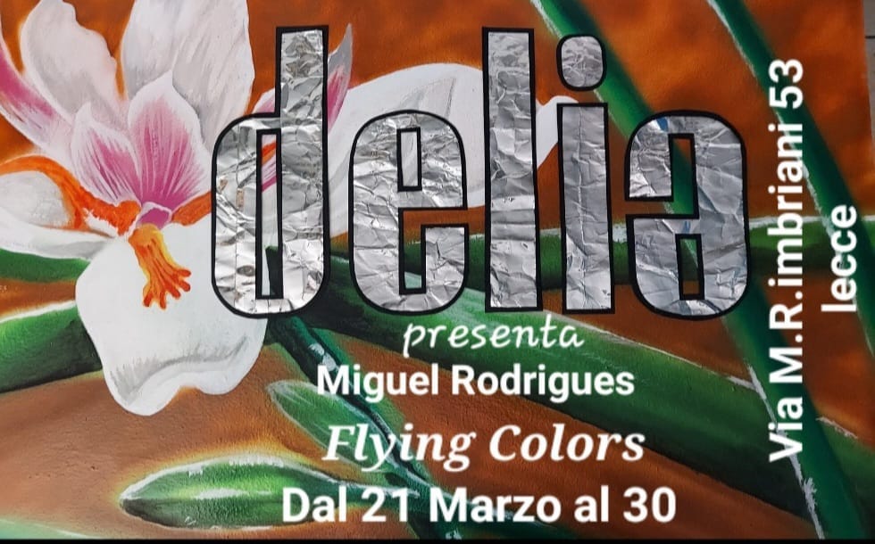 Il pittore Miguel Rodrigues (Mozambico) in rassegna da oggi a Lecce presso la pasticceria Delia