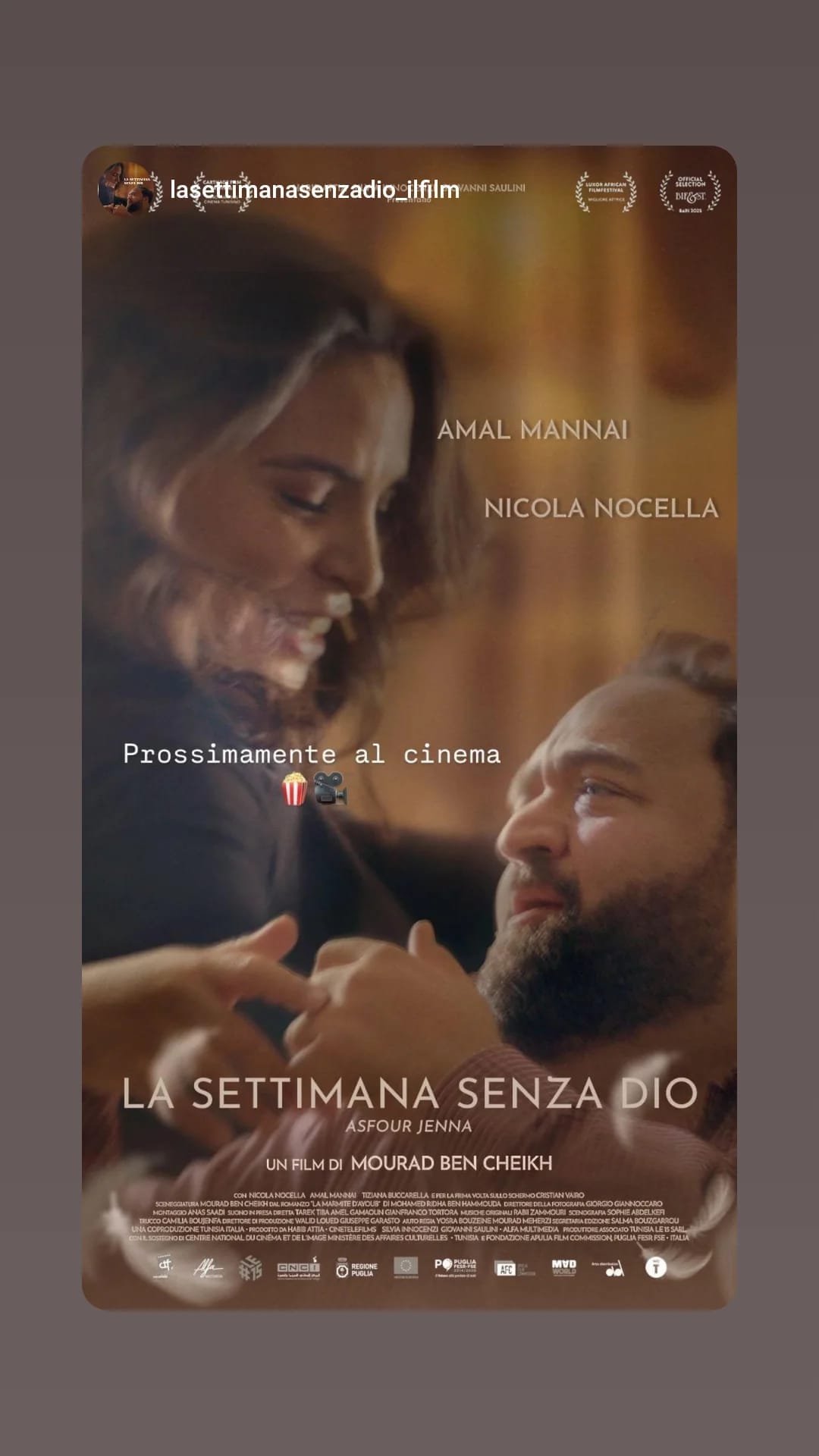 LA SETTIMANA SENZA DIO (BIF@ST) STASERA (ANCHE) ALLA MULTISALA MASSIMO – LECCE