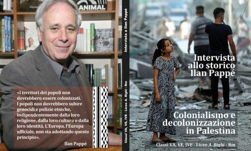 Intervista a Ilan Pappé di alcune classi del Liceo Scientifico “Righi” di Roma sul genocidio in Palestina.