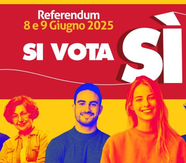 5 Si ai referendum dell’8 e 9 giugno per cambiare il lavoro.