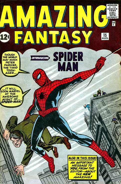 Il primo numero di Spider-Man il 5 giugno 1962