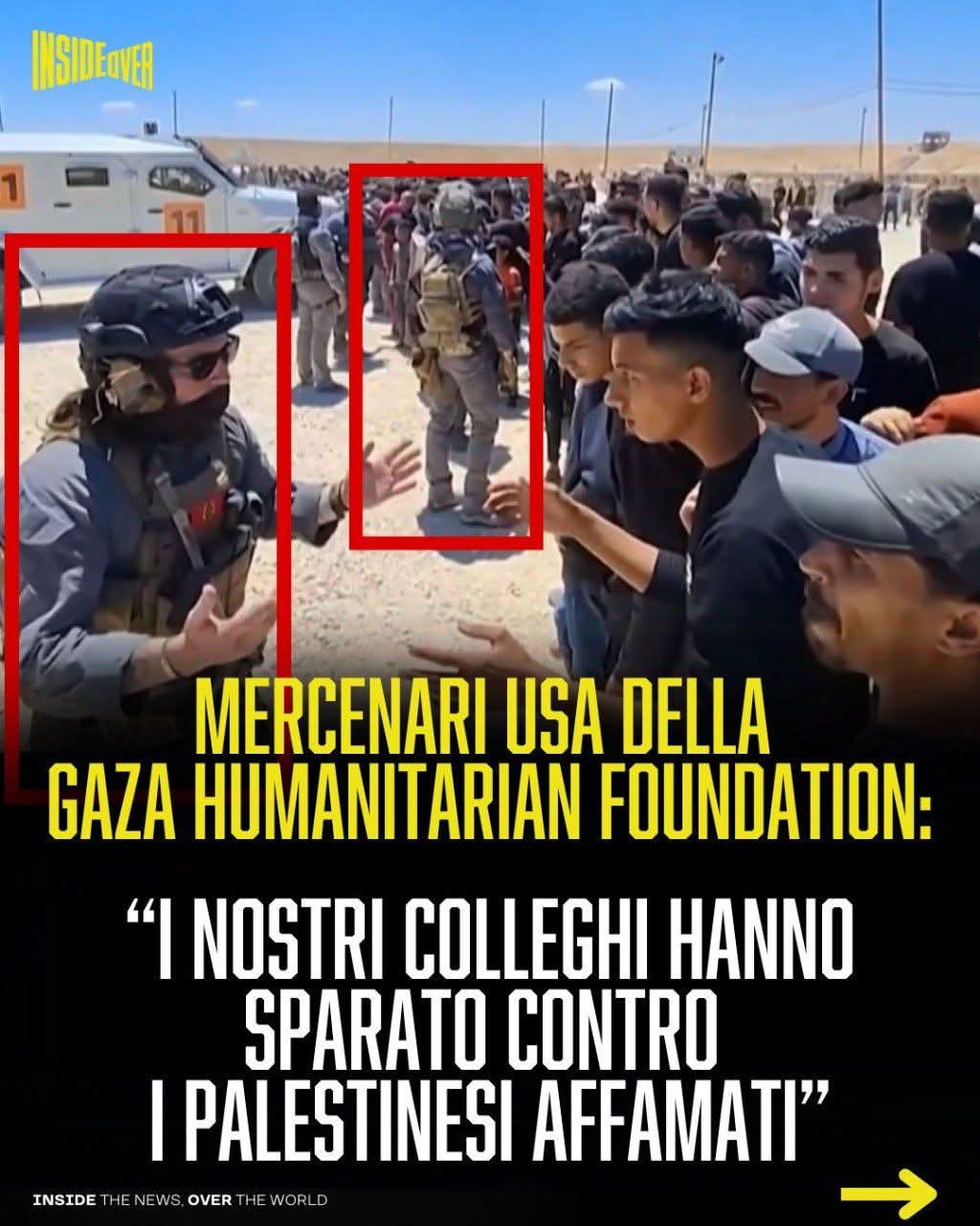 Inchiesta di Associated Press conferma quanto InsideOver aveva già denunciato: nei.centri di distribuzione di beni umanitari a Gaza, anche i mercenari americani armati commettono violenze contro la popolazione palestinese