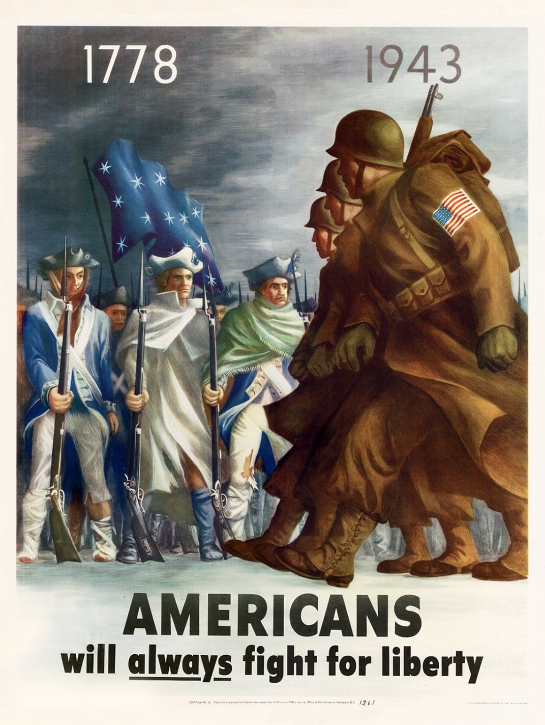 Propagandopolis: “Gli americani combatteranno sempre per la libertà” (Usa 1943)