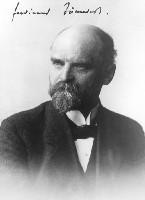 Gemeinschaft e Gesellschaft («comunità e società»)