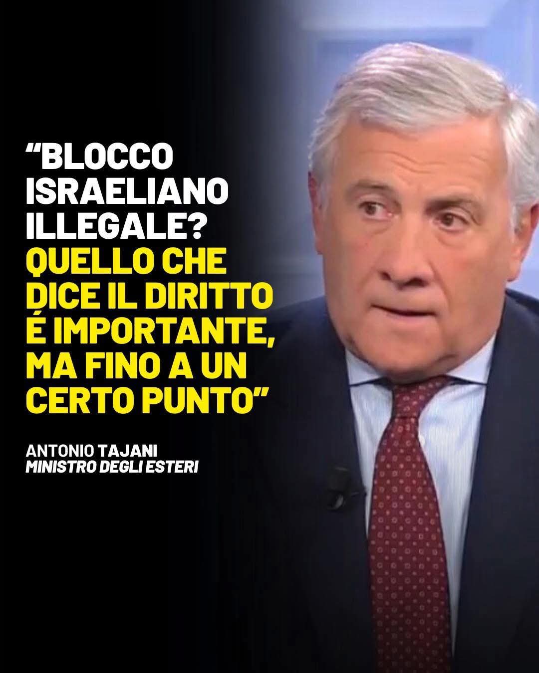 TAJANI E IL DIRITTO INTERNAZIONALE
