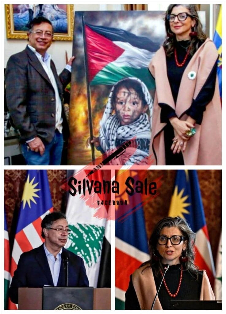 Il presidente colombiano  Petro ha espulso tutta la delegazione diplomatica israeliana dalla Colombia, dopo il blocco della Flottiglia.