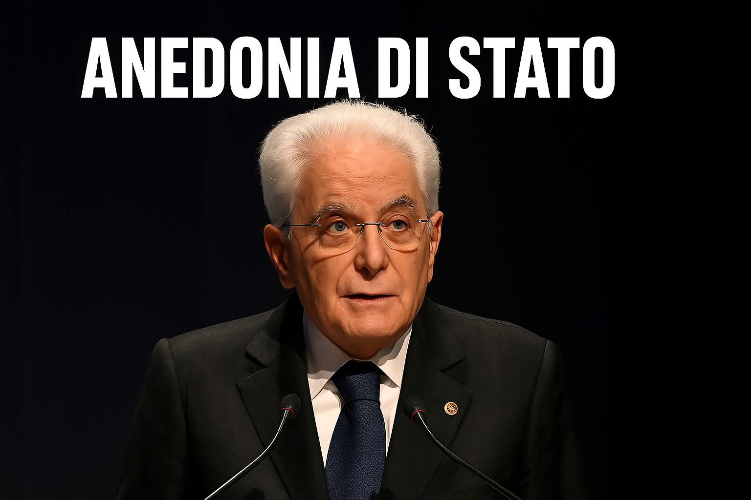 RIFLESSIONE CREPUSCOLARE SU MATTARELLA E L’ANEDONIA DI RAPPRESENTANZA A CORRENTE ALTERNA (Sottotitolo : Ad avercene di presidenti come Sergio)