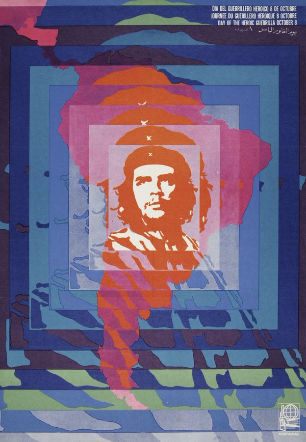 Propagandopolis: Manifesto cubano che celebra il Giorno della Guerriglia Eroica (1968)