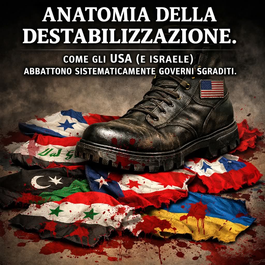 𝗔𝗡𝗔𝗧𝗢𝗠𝗜𝗔 𝗗𝗘𝗟𝗟𝗔 𝗗𝗘𝗦𝗧𝗔𝗕𝗜𝗟𝗜𝗭𝗭𝗔𝗭𝗜𝗢𝗡𝗘. 𝗖𝗢𝗠𝗘 𝗚𝗟𝗜 𝗨𝗦𝗔 (𝗘 𝗜𝗦𝗥𝗔𝗘𝗟𝗘) 𝗔𝗕𝗕𝗔𝗧𝗧𝗢𝗡𝗢 𝗦𝗜𝗦𝗧𝗘𝗠𝗔𝗧𝗜𝗖𝗔𝗠𝗘𝗡𝗧𝗘 𝗚𝗢𝗩𝗘𝗥𝗡𝗜 𝗦𝗚𝗥𝗔𝗗𝗜𝗧𝗜.𝗦𝗔𝗣𝗘𝗧𝗘 𝗖𝗢𝗠’È 𝗙𝗜𝗡𝗜𝗧𝗔 𝗡𝗘𝗚𝗟𝗜 𝗔𝗟𝗧𝗥𝗜 𝗣𝗔𝗘𝗦𝗜 𝗜𝗡 𝗖𝗨𝗜 𝗚𝗟𝗜 𝗨𝗦𝗔 𝗛𝗔𝗡𝗡𝗢 𝗦𝗢𝗦𝗧𝗘𝗡𝗨𝗧𝗢 𝗟𝗘 𝗥𝗜𝗩𝗢𝗟𝗧𝗘?