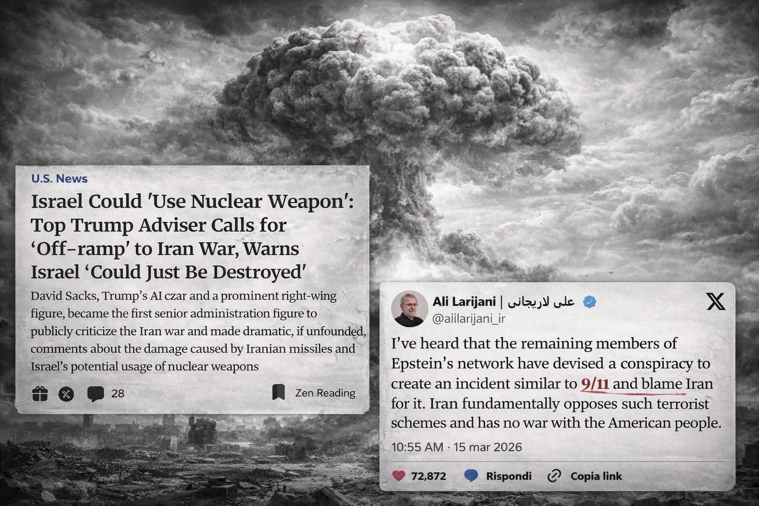 ISRAELE: OPZIONE NUCLEARE?