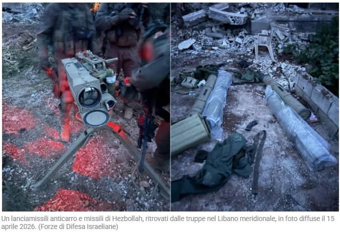 HEZBOLLAH, ARMI AMERICANE VIA UCRAINA CONTRO ISRAELE?