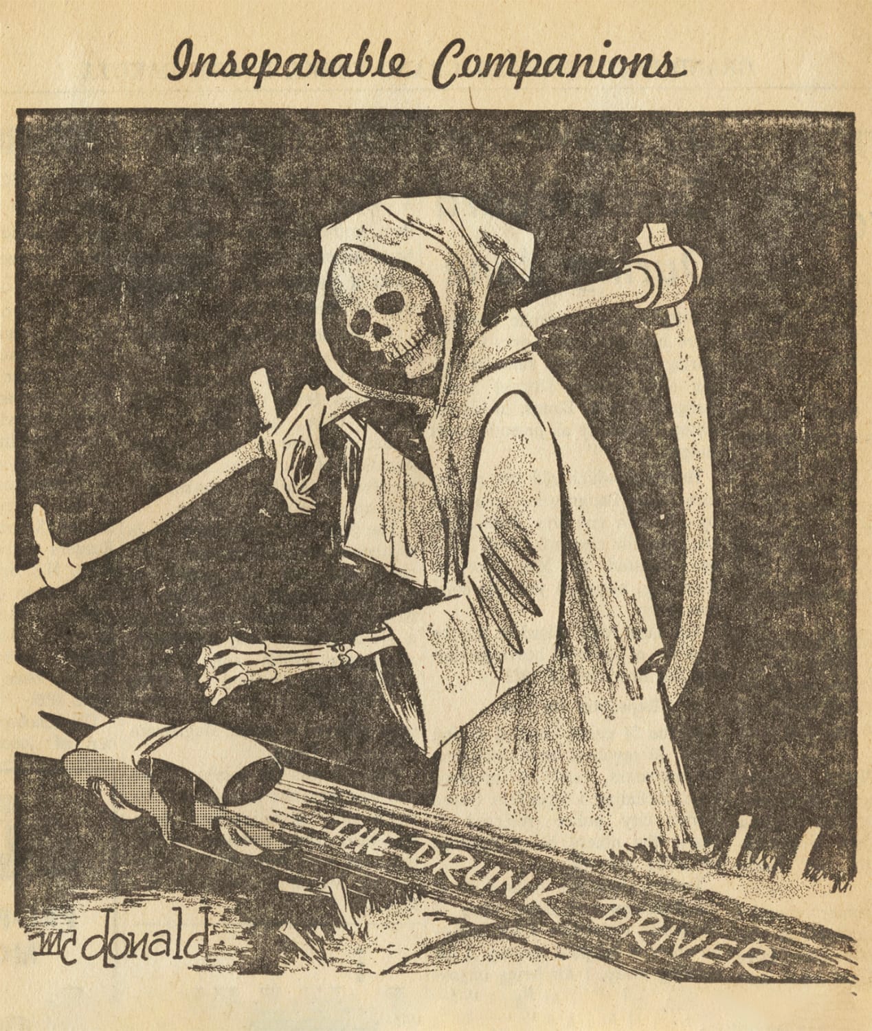 Propagandopolis. Vignetta contro la guida in stato di ebbrezza (Usa 1962)