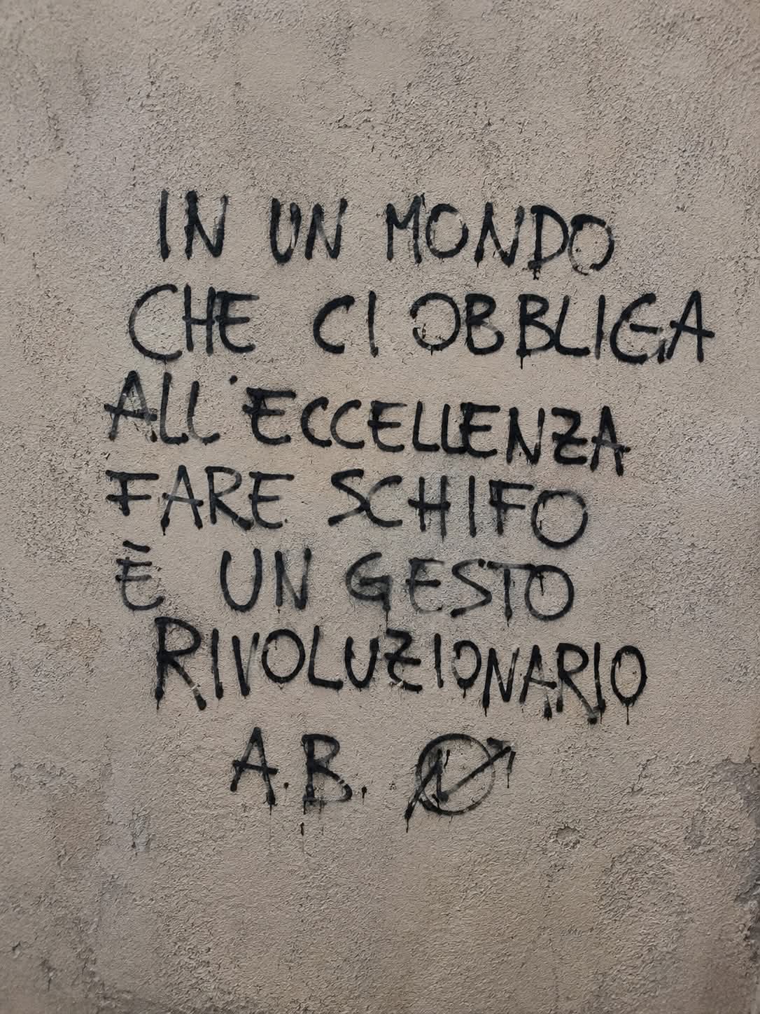 AFORISMI PER L’INSUCCESSO.