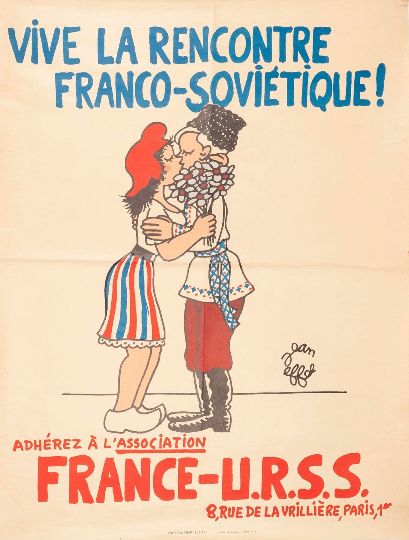 Propagandopolis: “Vive la rencontre franco-soviétique!”(1960 ca.)