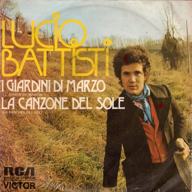 Dentro I giardini di marzo, uno dei tanti successi del duo Battisti – Mogol
