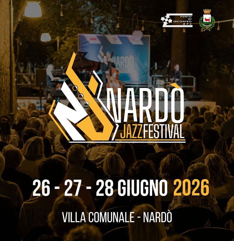 Ritorna il Nardò Jazz Festival. Eventi dal 26 al 28 giugno presso la Villa comunale