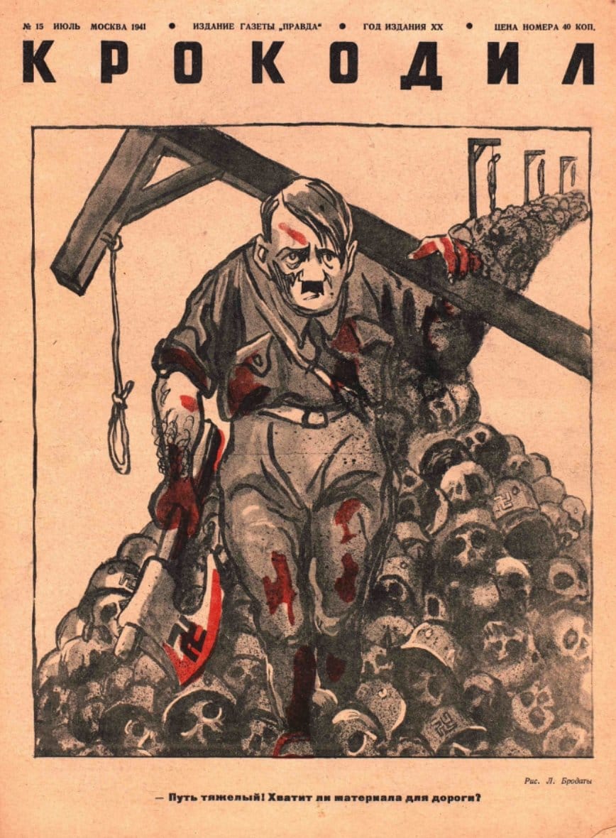 Propagandopolis: illustrazione sovietica del 1941