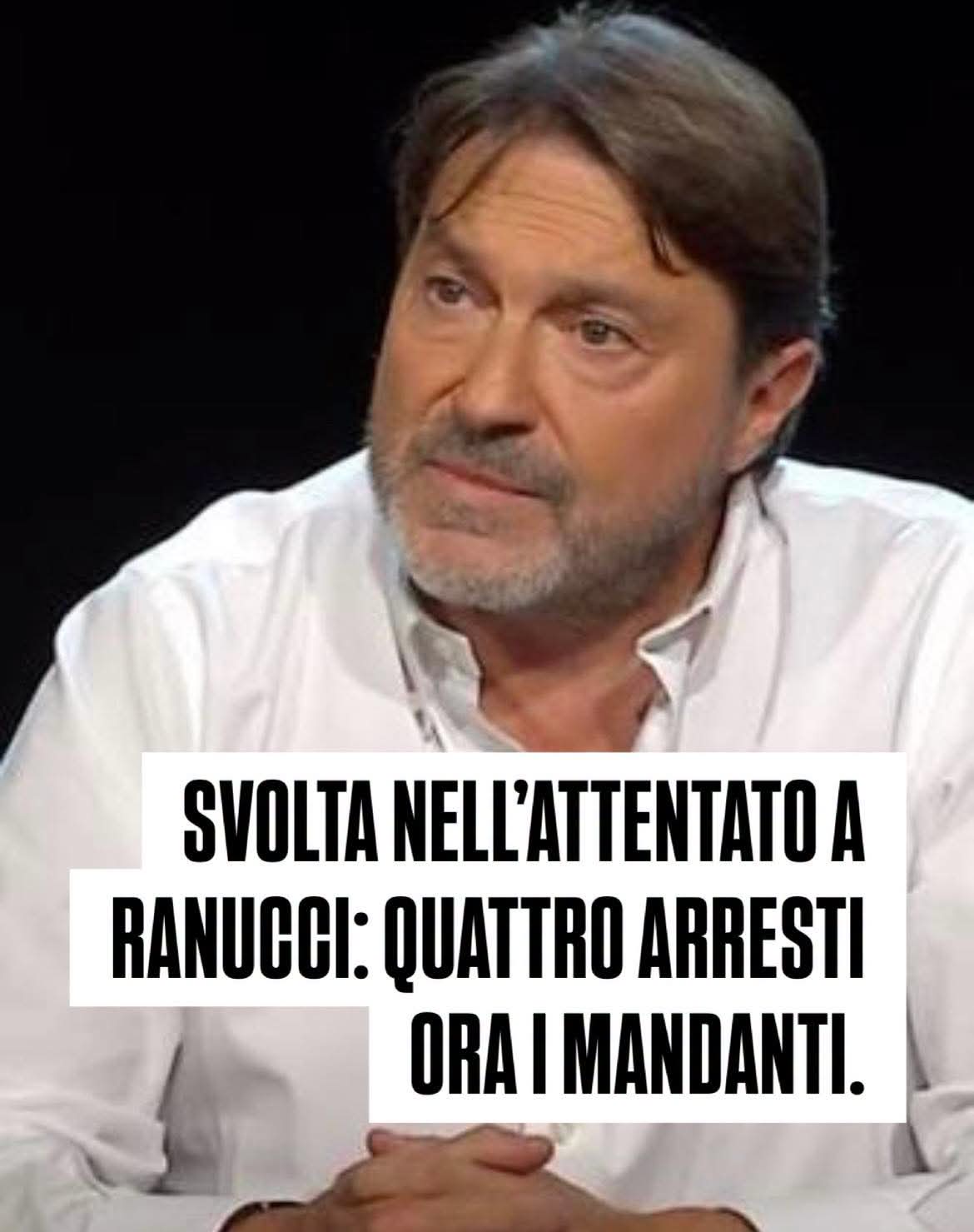 Svolta importante nelle indagini sull’attentato a Sigfrido Ranucci e alla sua famiglia.