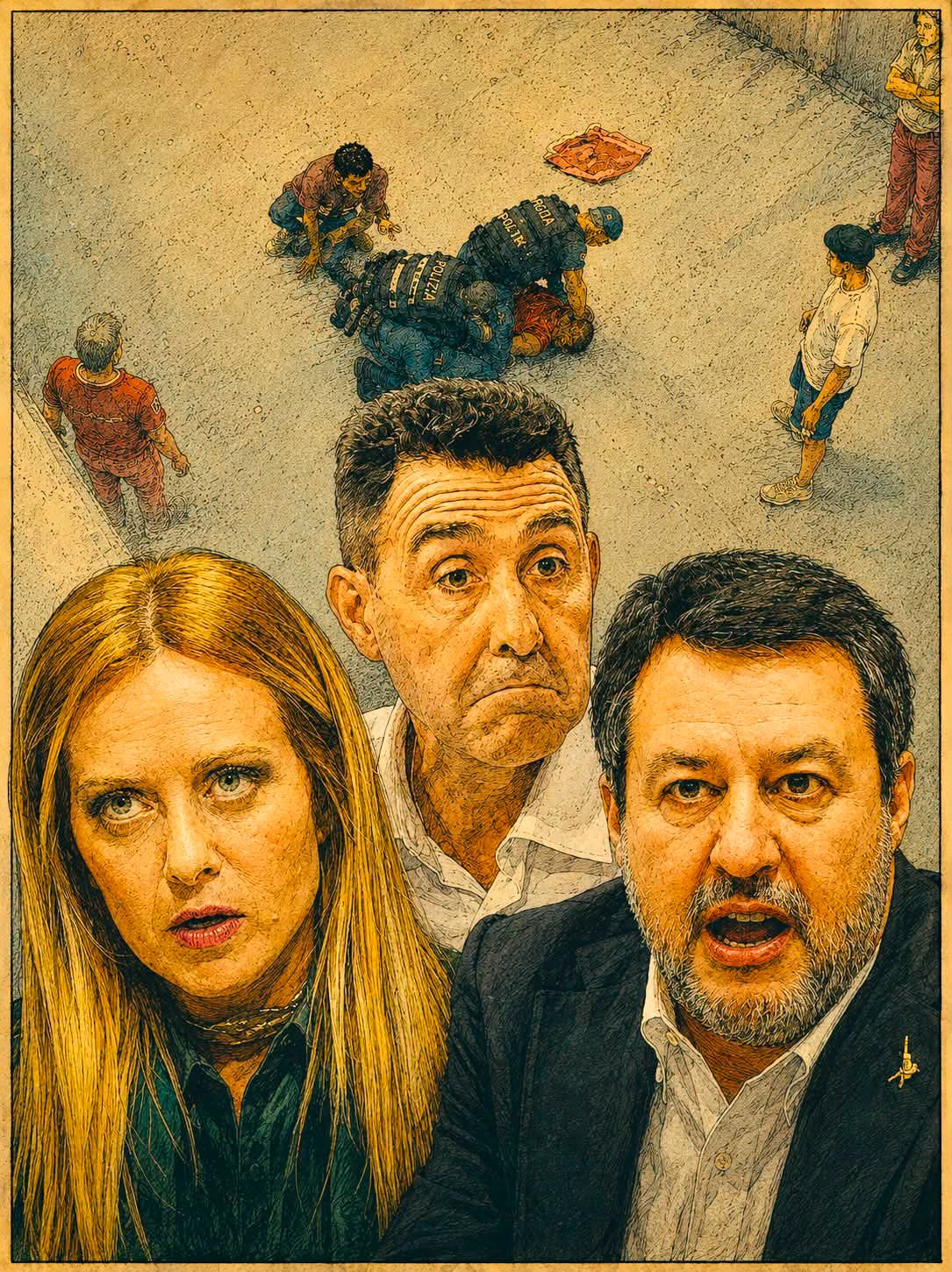 LA DEVASTAZIONE MORALE DI UN PAESE