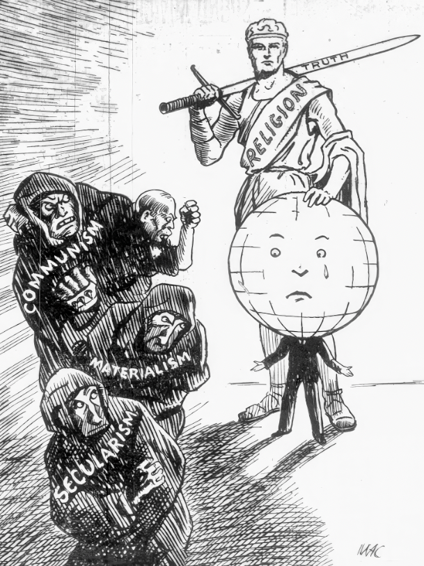 Propagandopolis, vignetta cattolica americana del 1938