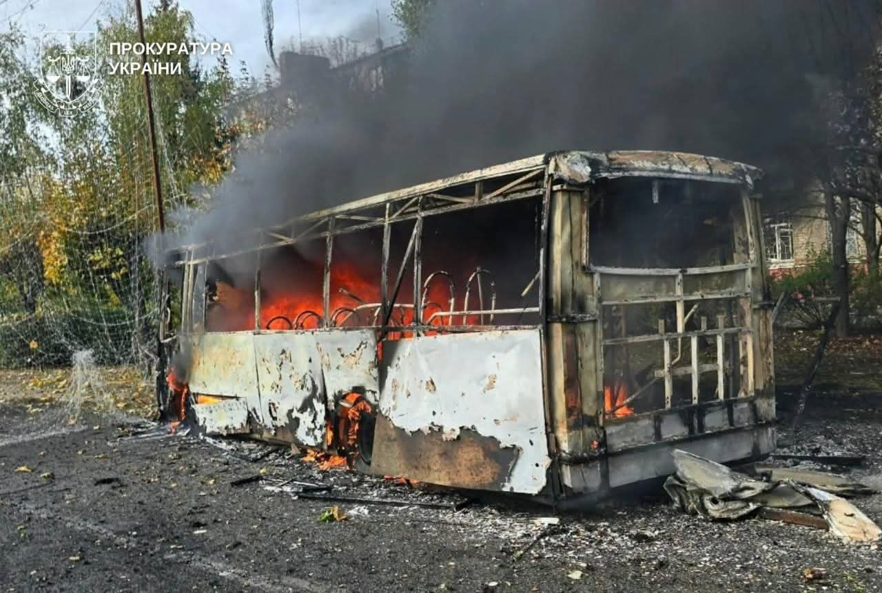 Attacco russo ad un minibus a Kramatorsk (Donec’k) fa 30 morti