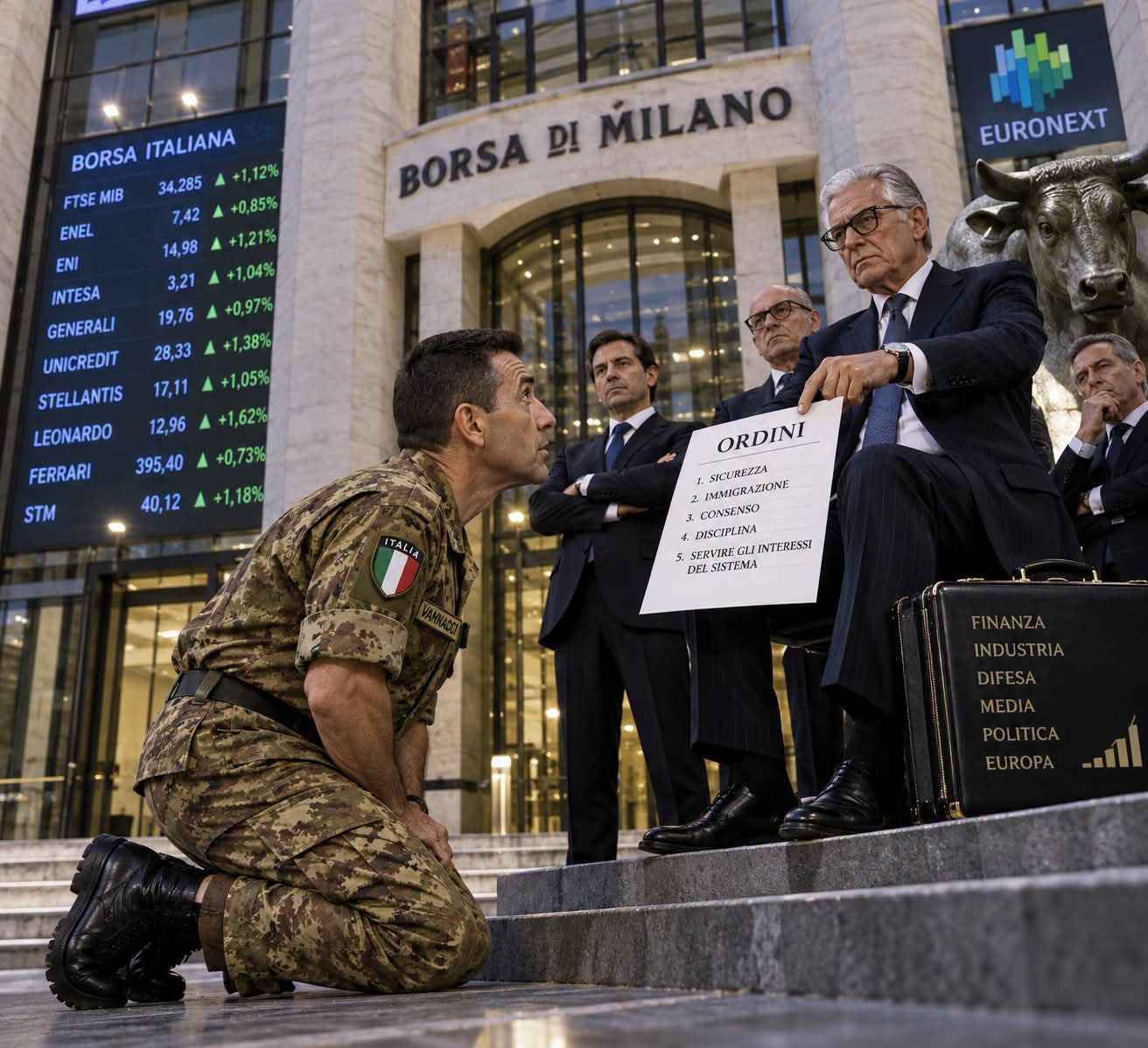 Il programma di Vannacci per l’economia: la fiera delle banalità