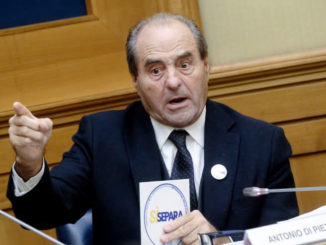 Antonio Di Pietro candidato al Csm come membro laico per Fratelli d’Italia