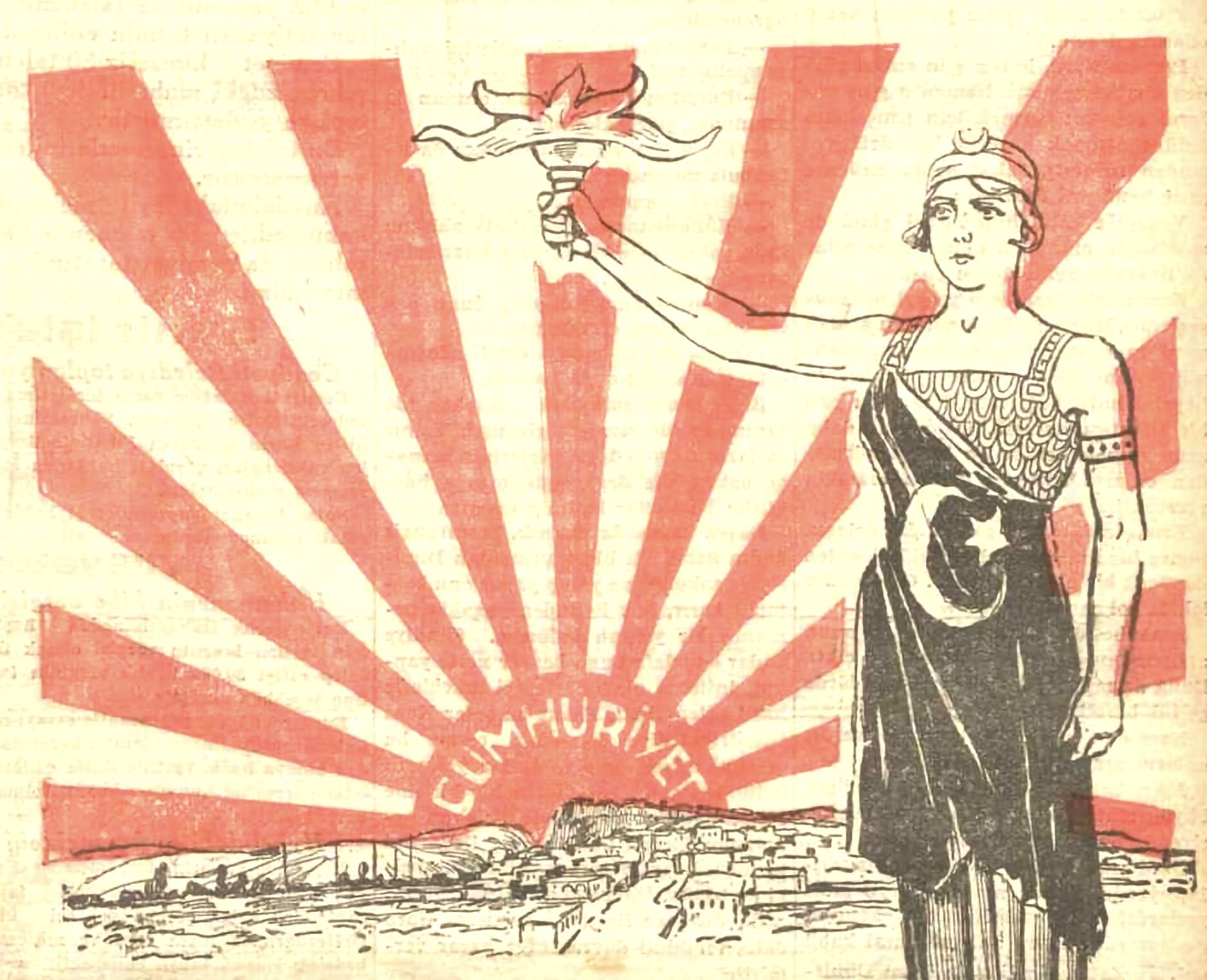 Propagandopolis: anniversario del Giorno della Repubblica (Turchia, 1929)